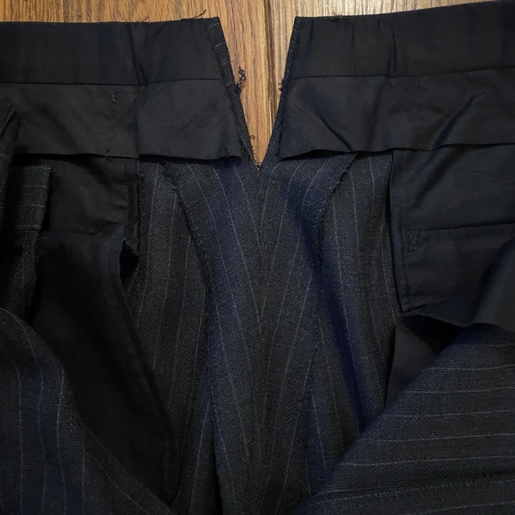 Brooks Brothers 1818 3 Piece Wool Suit, Black with Pinstripes - Picture 15 of 15